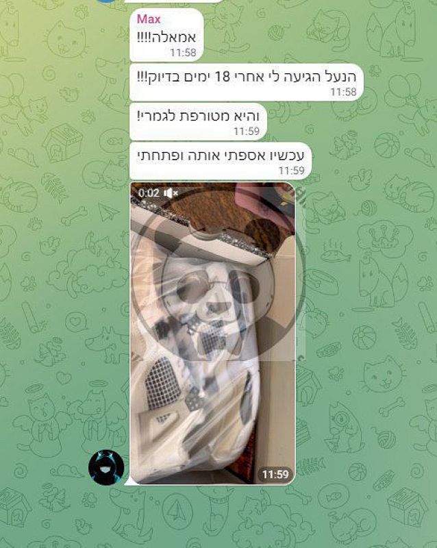 שיתוף מלקוח גורדן 4 CY433