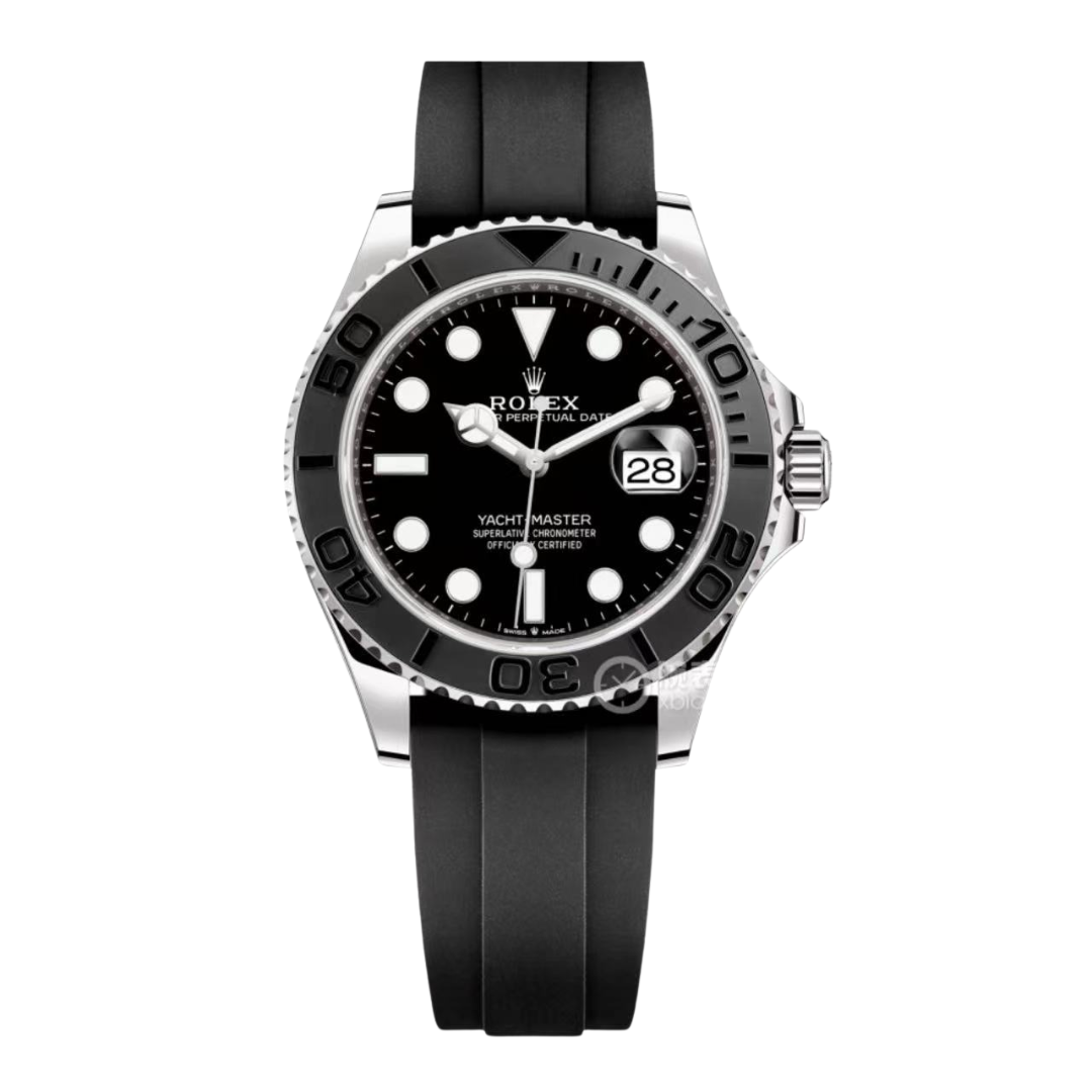 Aesthetic Watercolor Background Gray White Pastel Inspirational Quote Instagram Post (1) שעון Rolex Yacht-Master – תמונה 1