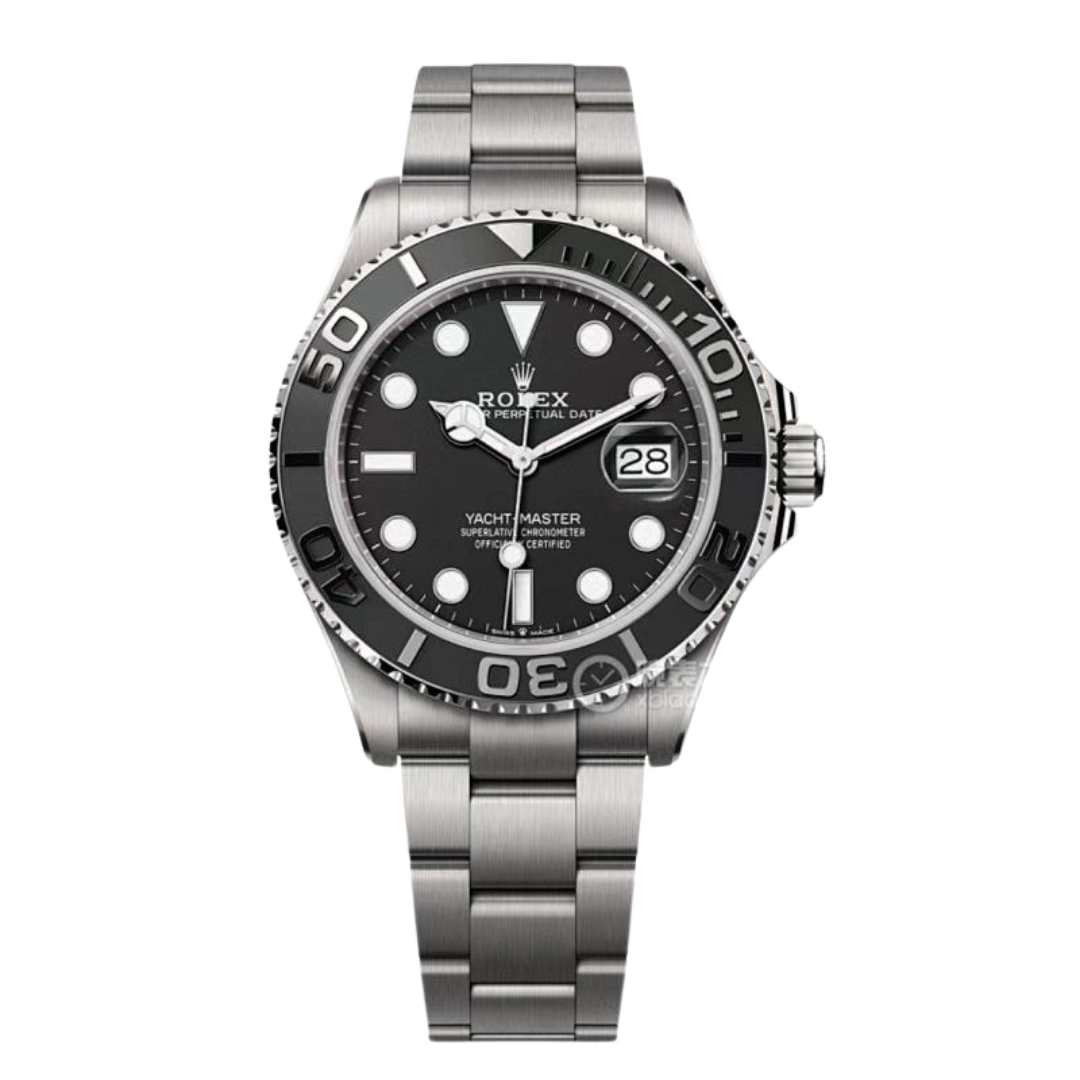 Aesthetic Watercolor Background Gray White Pastel Inspirational Quote Instagram Post (2) שעון Rolex Yacht-Master – תמונה 1