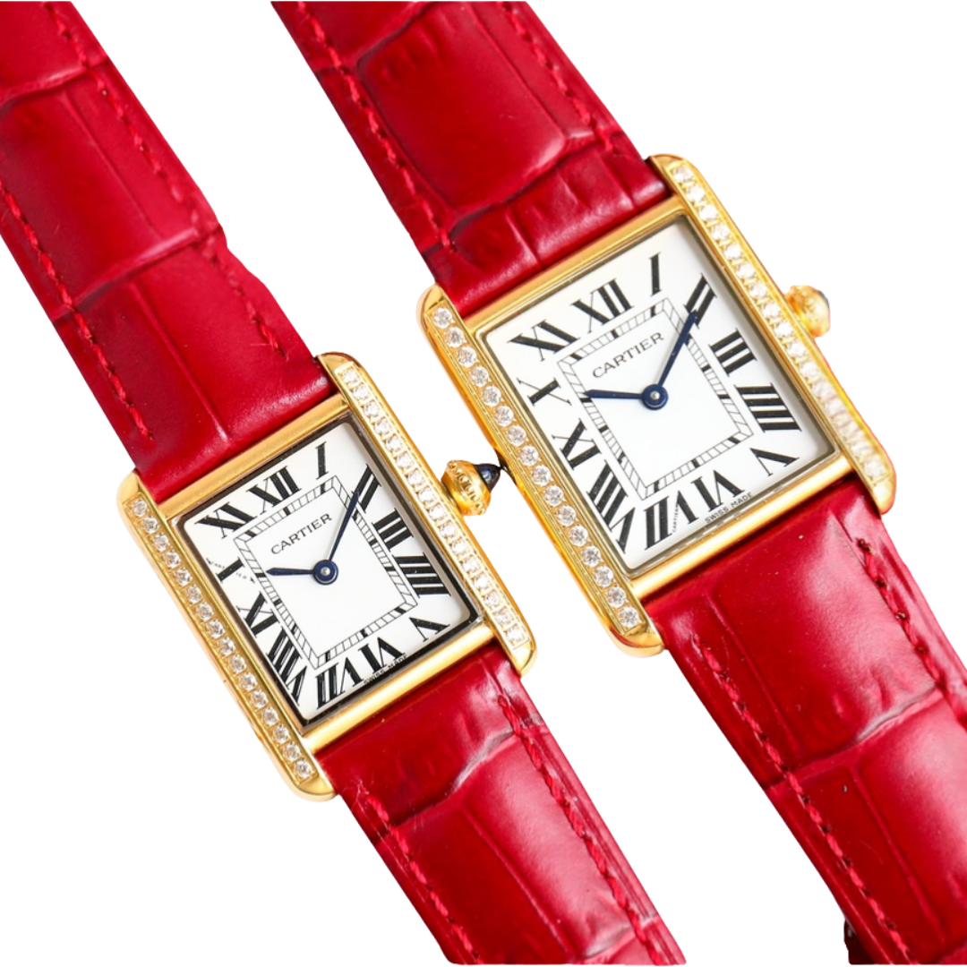 Aesthetic Watercolor Background Gray White Pastel Inspirational Quote Instagram Post (70) שעון Cartier TANK – תמונה 1