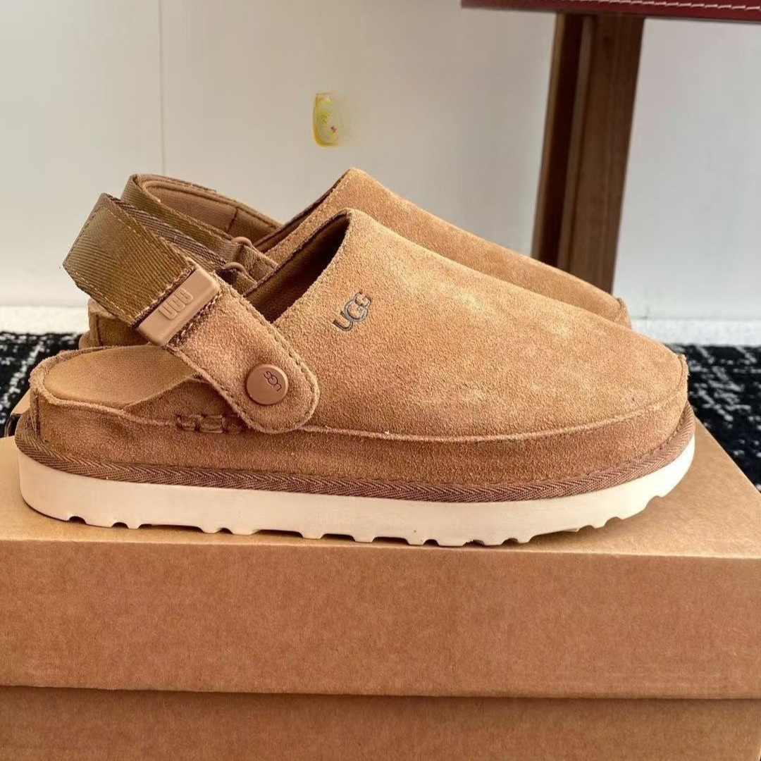 Aesthetic Watercolor Background Gray White Pastel Inspirational Quote Instagram Post (54) UGG Goldenstar Clog – תמונה 1