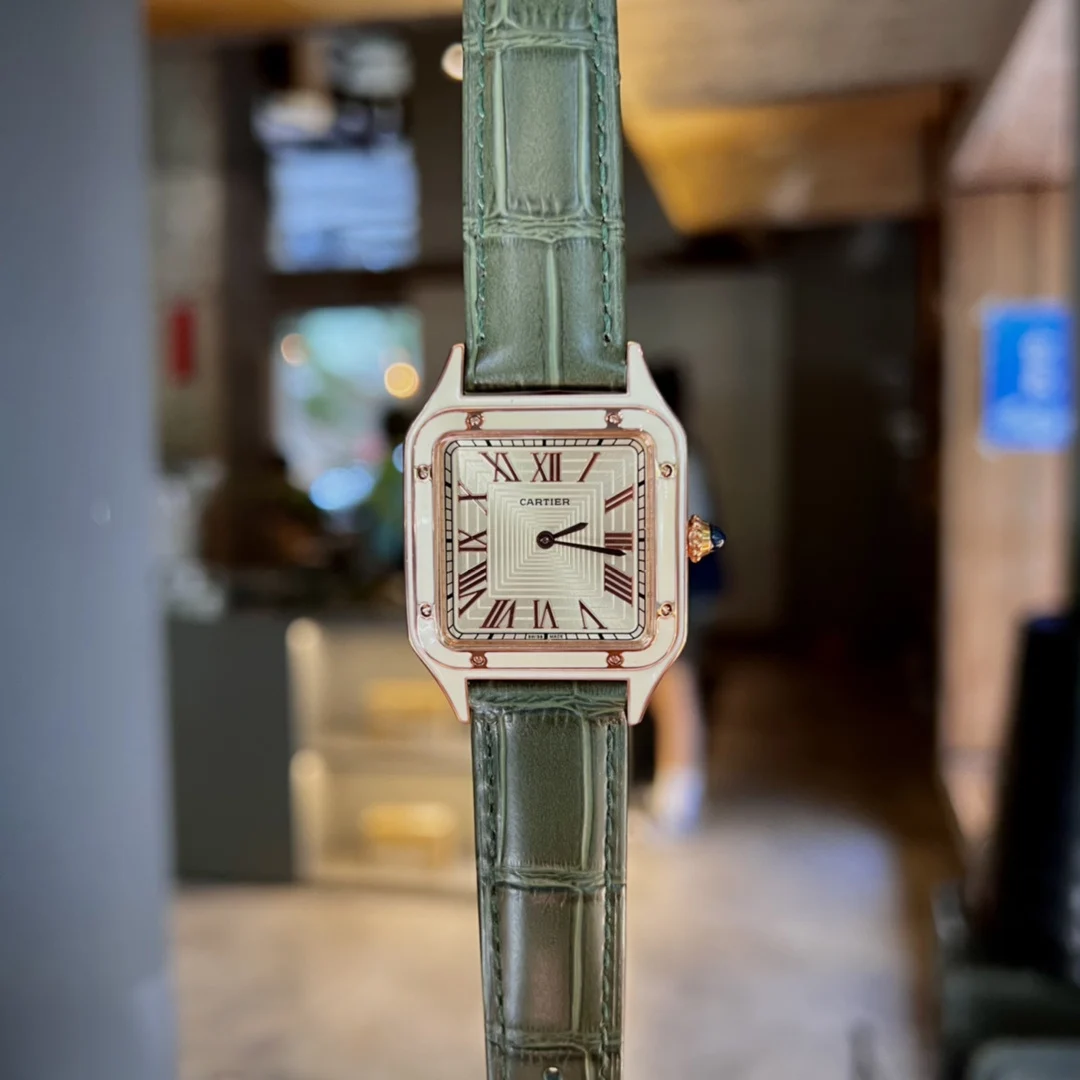 ⁦שעון Cartier Dumont Rose Gold⁩ – תמונה ⁦1⁩