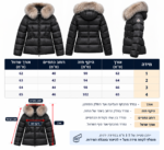 ⁦מעיל פוך Moncler לנשים⁩ – תמונה ⁦2⁩